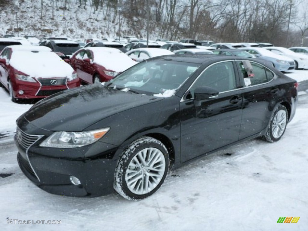 Obsidian Black 2013 Lexus ES 350 Exterior Photo #76845735