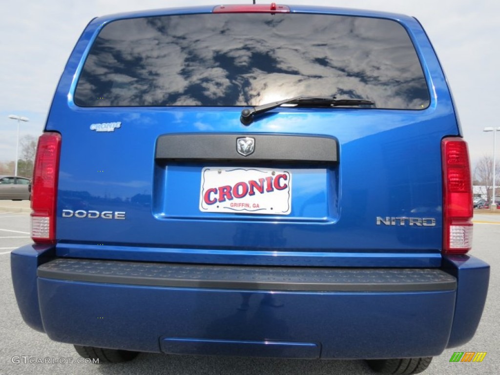 2010 Nitro Heat - Deep Water Blue Pearl / Dark Slate Gray/Light Slate Gray photo #4