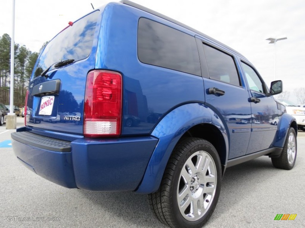 2010 Nitro Heat - Deep Water Blue Pearl / Dark Slate Gray/Light Slate Gray photo #5