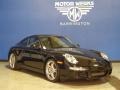 Black 2008 Porsche 911 Carrera 4S Coupe