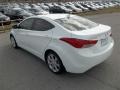 2013 Shimmering White Hyundai Elantra Limited  photo #3