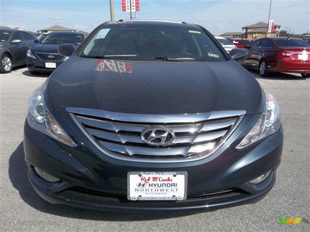 2013 Sonata SE - Pacific Blue Pearl / Gray photo #1