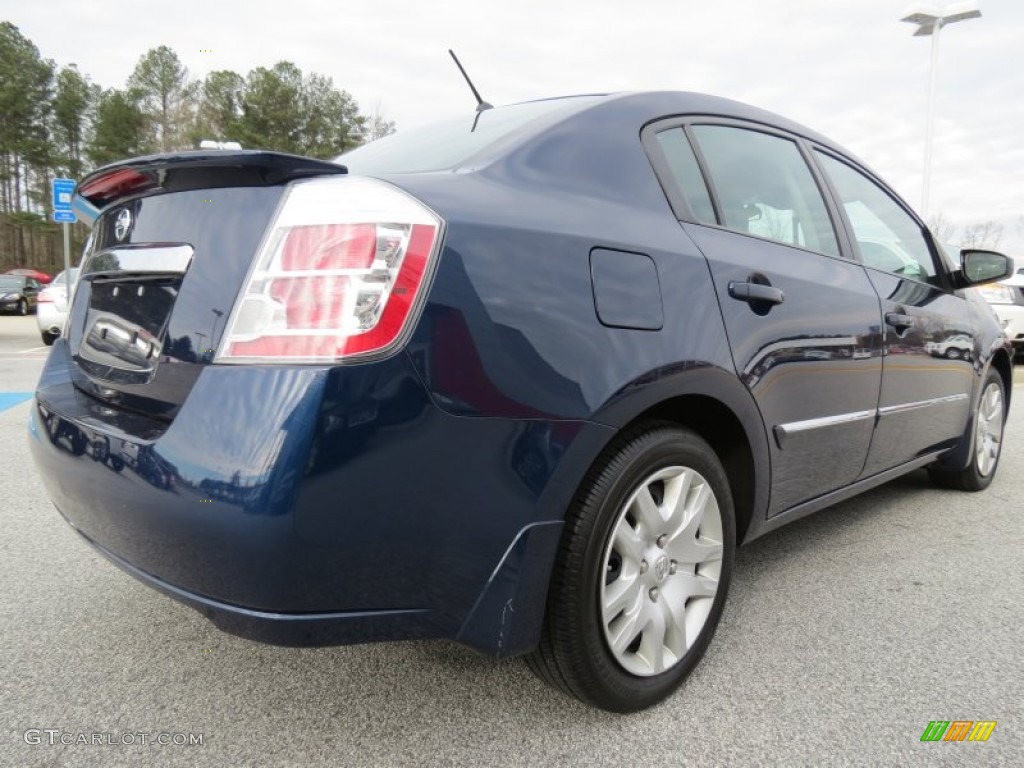 2012 Sentra 2.0 S - Blue Onyx / Charcoal photo #5