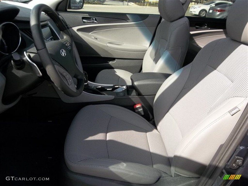 2013 Sonata SE - Pacific Blue Pearl / Gray photo #7