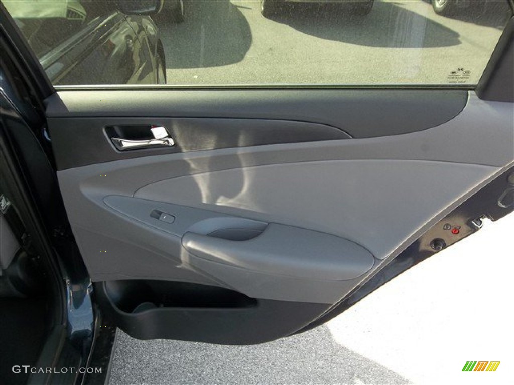 2013 Sonata SE - Pacific Blue Pearl / Gray photo #8