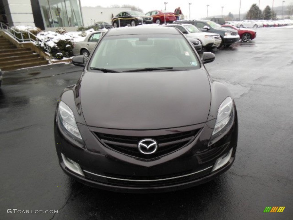2010 MAZDA6 s Grand Touring Sedan - Black Cherry Metallic / Black photo #3