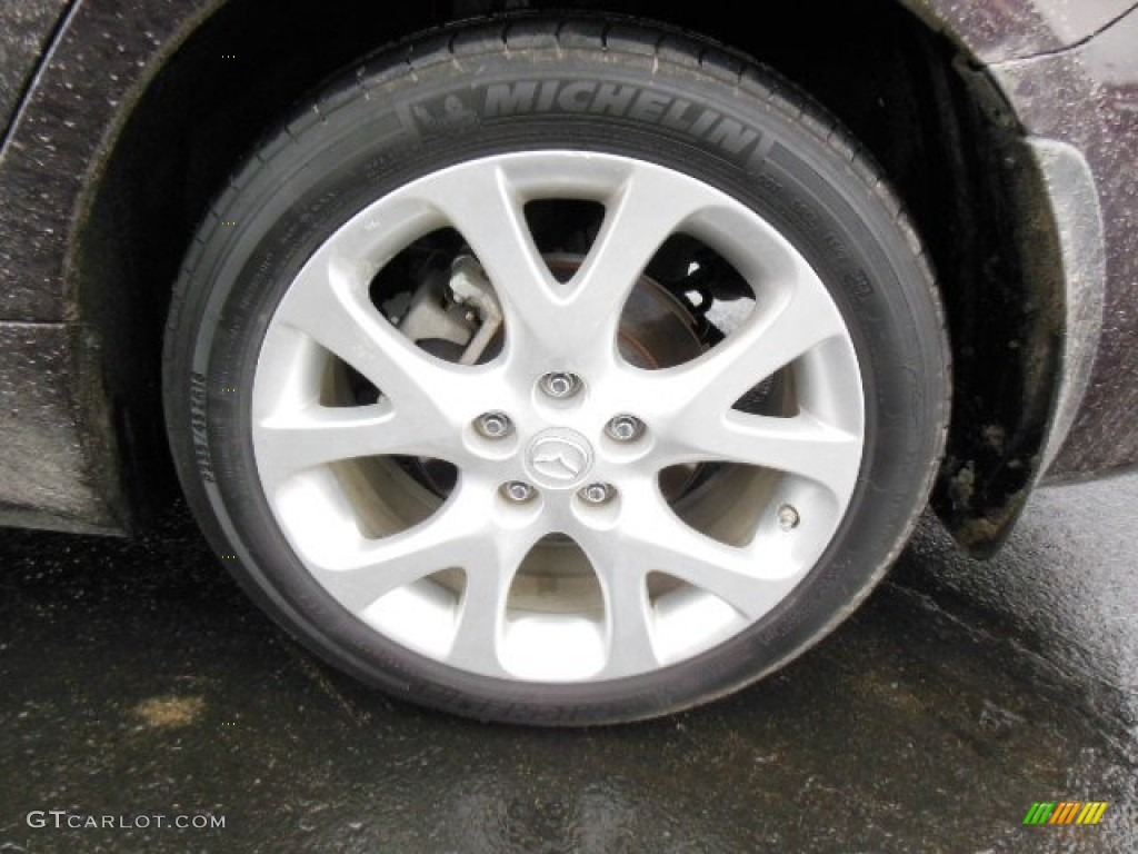 2010 MAZDA6 s Grand Touring Sedan - Black Cherry Metallic / Black photo #9