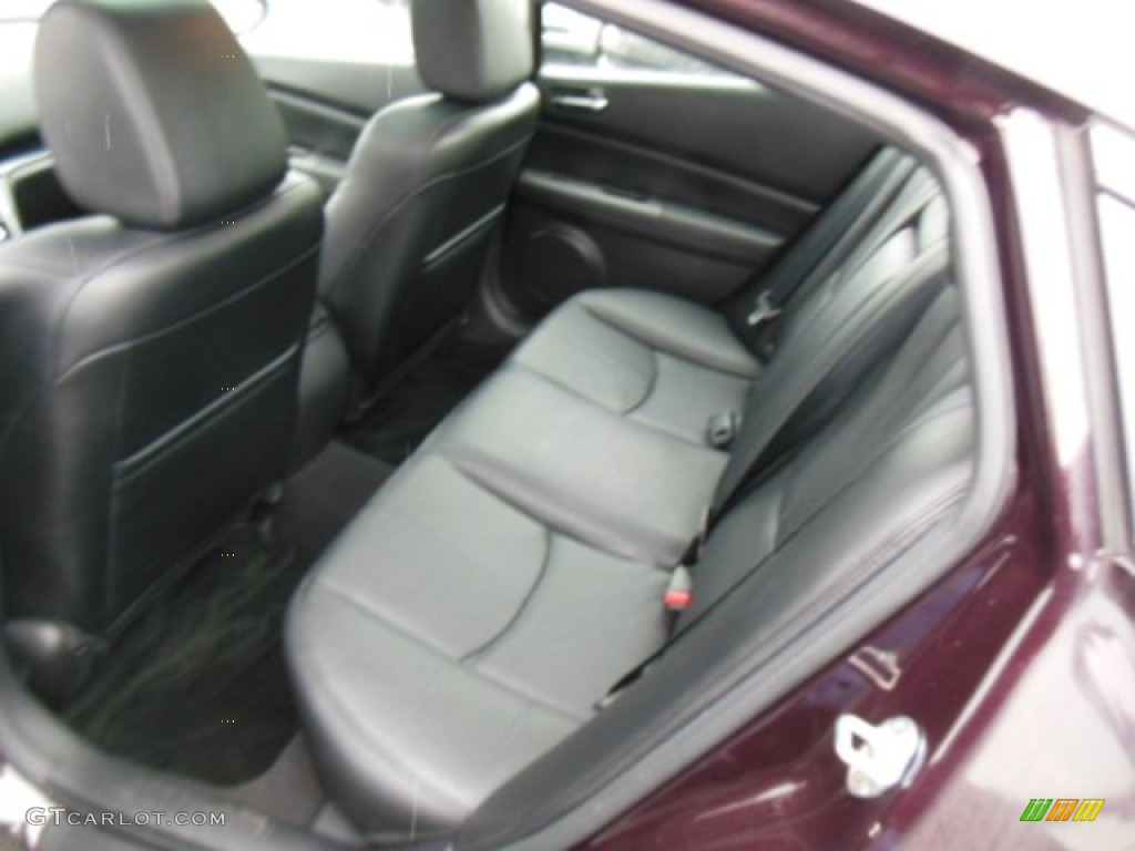 2010 MAZDA6 s Grand Touring Sedan - Black Cherry Metallic / Black photo #13