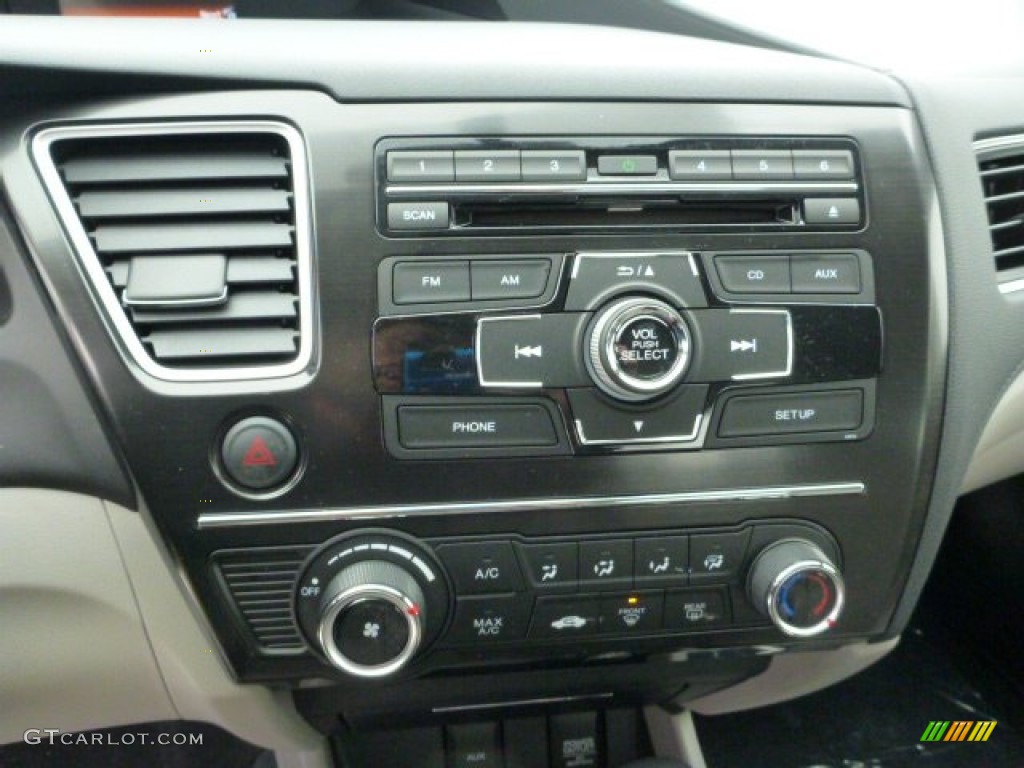 2013 Honda Civic LX Coupe Controls Photo #76848726