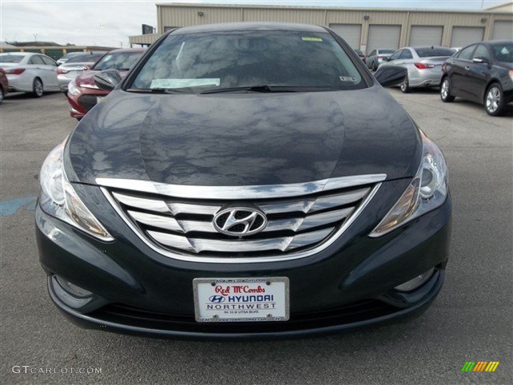 2013 Sonata SE - Pacific Blue Pearl / Gray photo #1