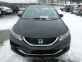 2013 Crystal Black Pearl Honda Civic LX Sedan  photo #7