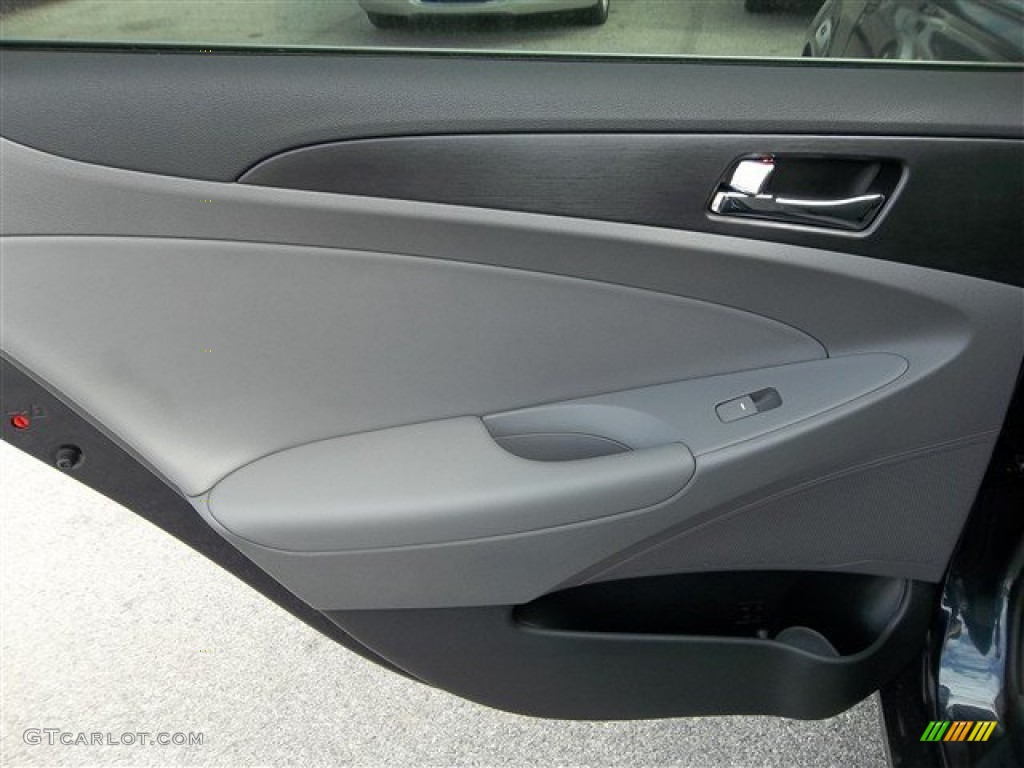 2013 Sonata SE - Pacific Blue Pearl / Gray photo #7