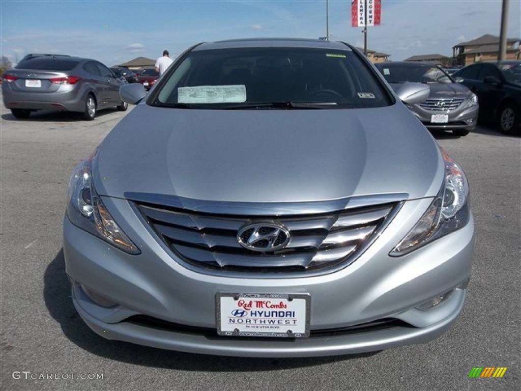 2013 Sonata SE - Radiant Silver / Gray photo #1