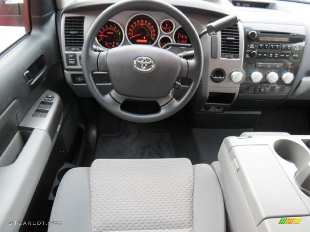 2013 Tundra Double Cab - Barcelona Red Metallic / Graphite photo #5