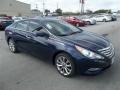 2013 Indigo Night Blue Hyundai Sonata SE  photo #2