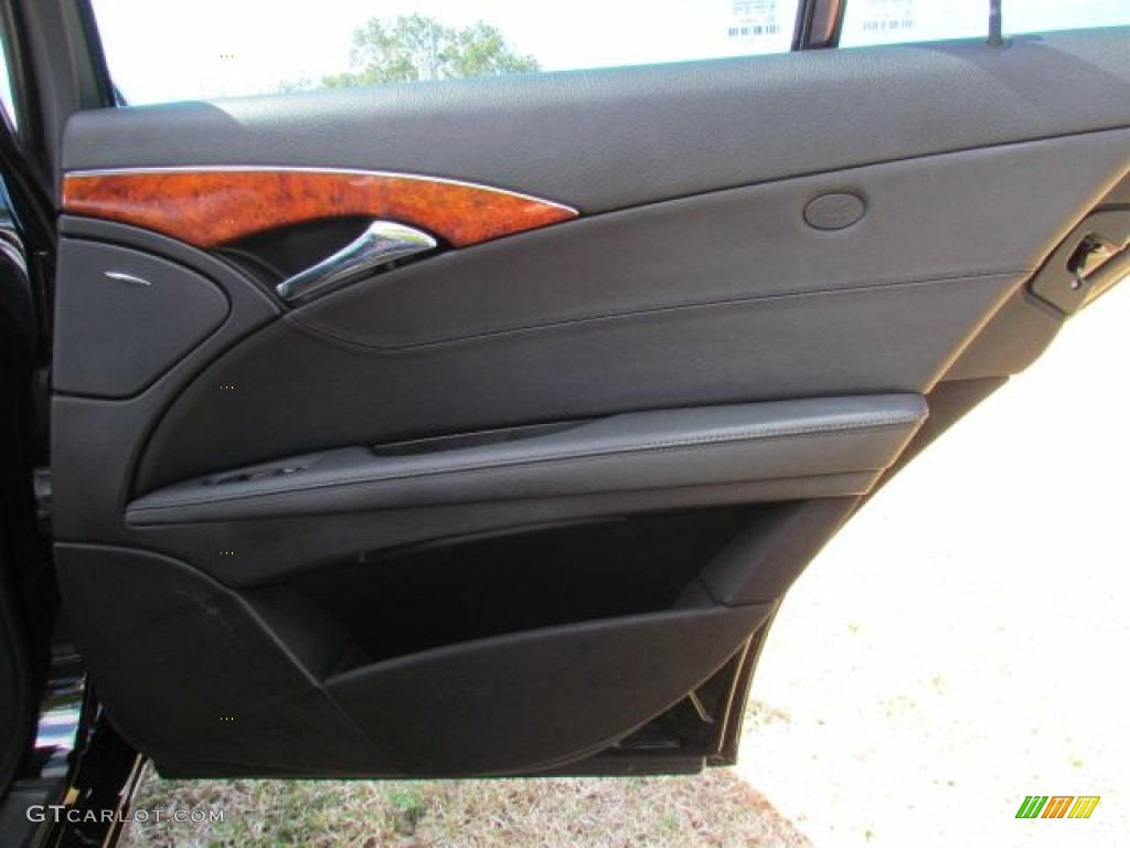 2007 Mercedes-Benz E 350 Sedan Black Door Panel Photo #76850043