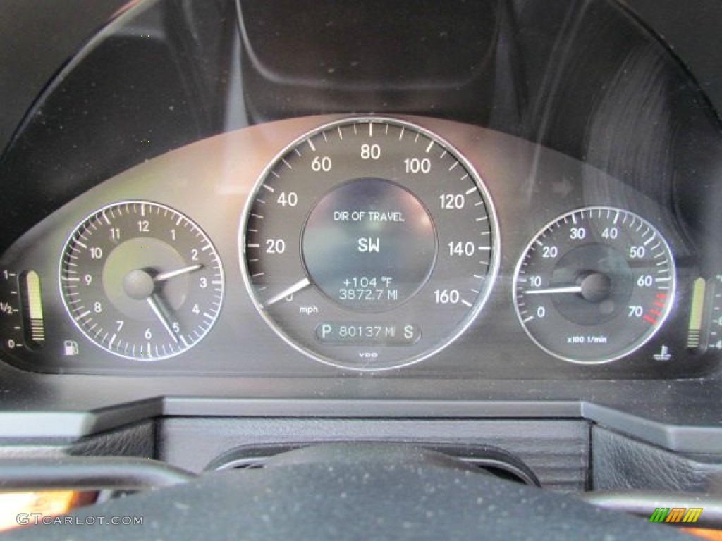 2007 Mercedes-Benz E 350 Sedan Gauges Photo #76850298