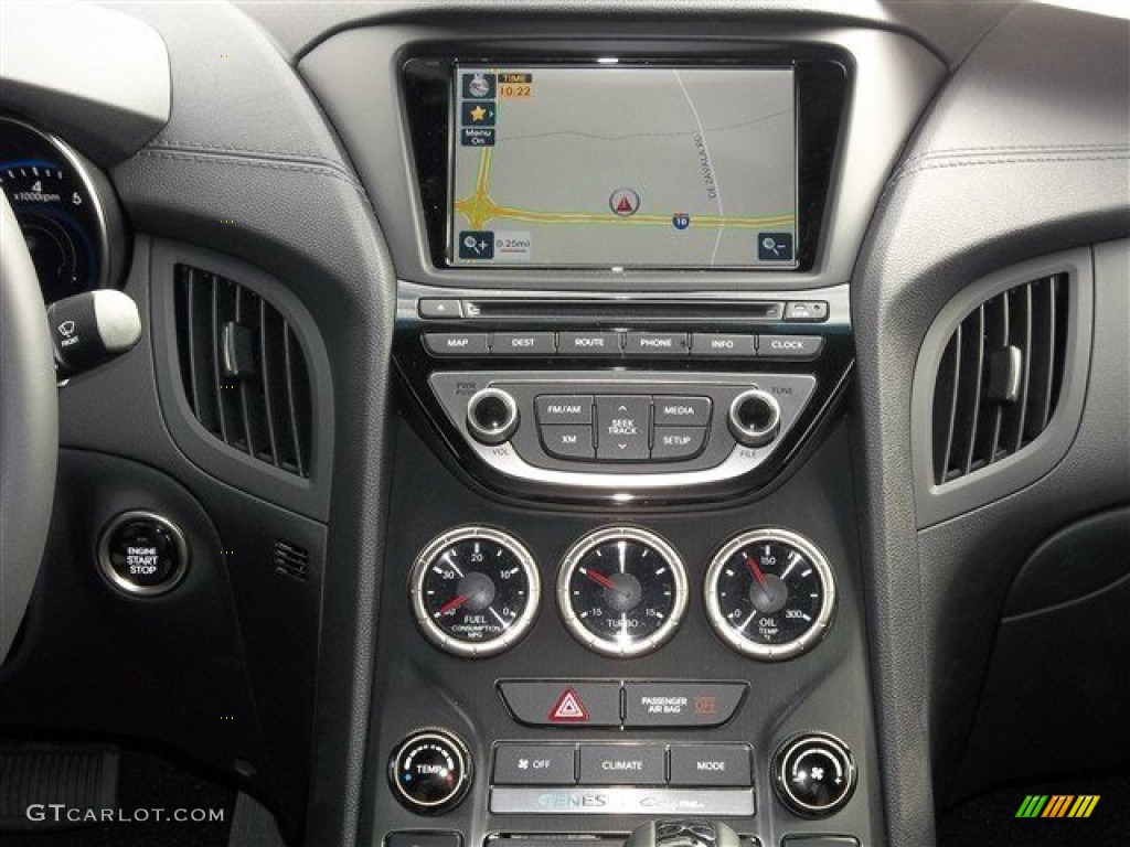 2013 Hyundai Genesis Coupe 2.0T Premium Controls Photo #76850399
