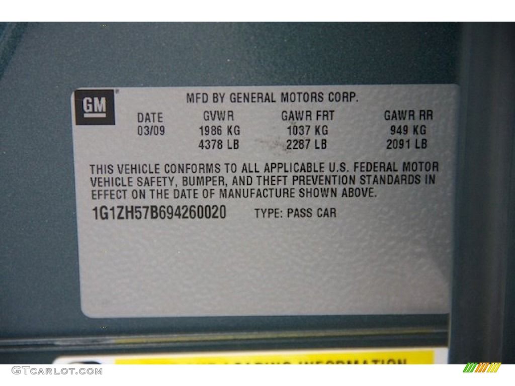 2009 Malibu LT Sedan - Silver Moss Metallic / Titanium photo #33