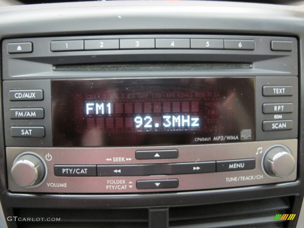 2010 Subaru Forester 2.5 X Premium Audio System Photos