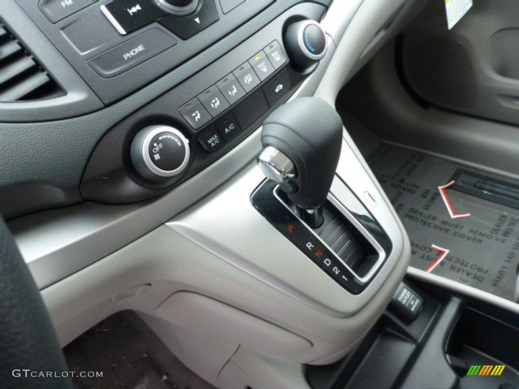 2013 CR-V LX AWD - Polished Metal Metallic / Gray photo #16