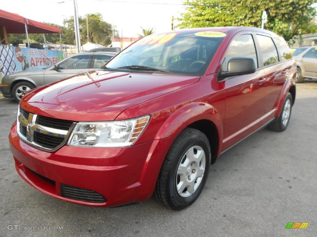 Inferno Red Crystal Pearl 2009 Dodge Journey SE Exterior Photo #76851087