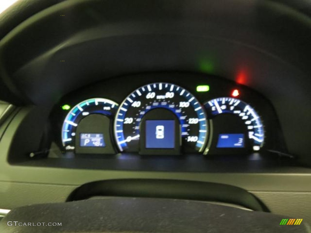 2013 Camry Hybrid LE - Magnetic Gray Metallic / Light Gray photo #11