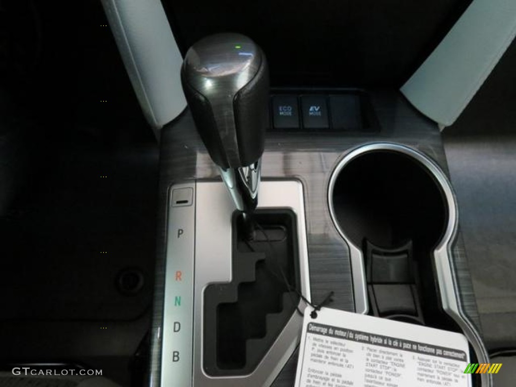 2013 Camry Hybrid LE - Magnetic Gray Metallic / Light Gray photo #13