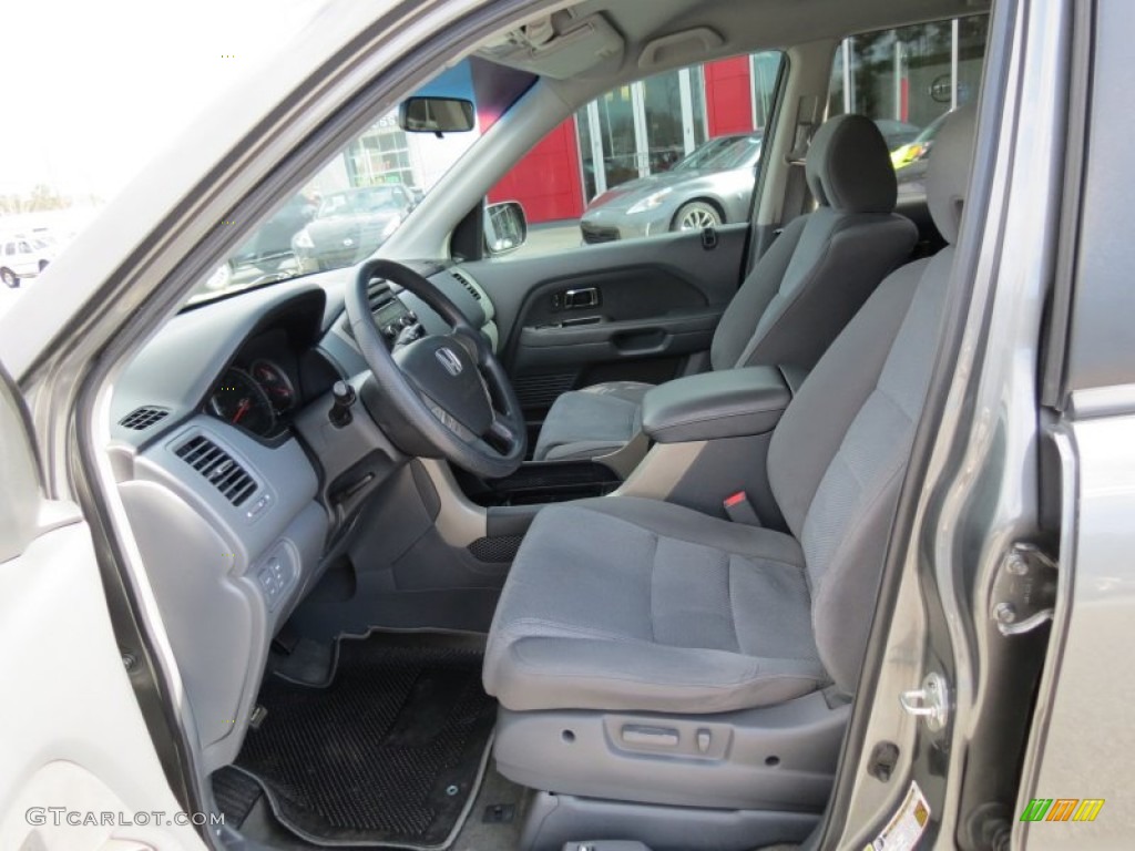 Gray Interior 2007 Honda Pilot EX Photo #76851358