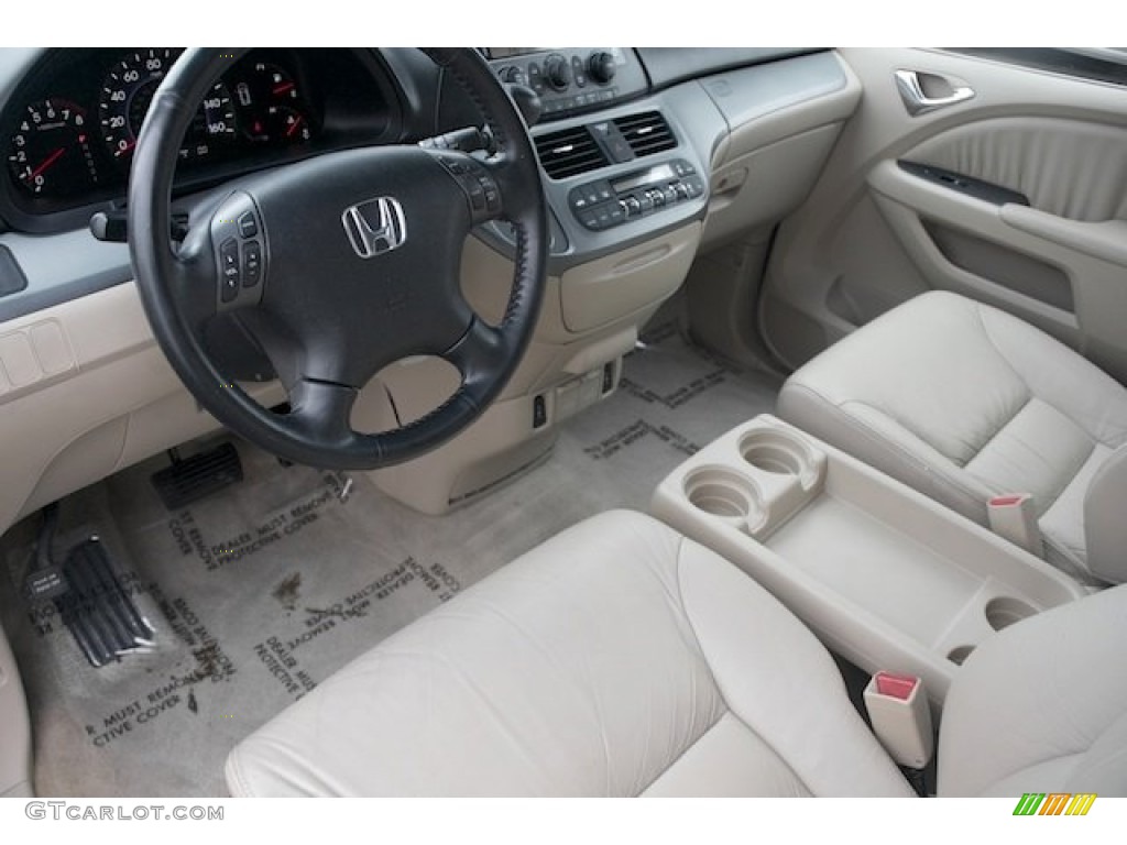 Ivory Interior 2007 Honda Odyssey EX-L Photo #76851512