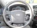 2009 Kia Borrego Gray Interior Steering Wheel Photo