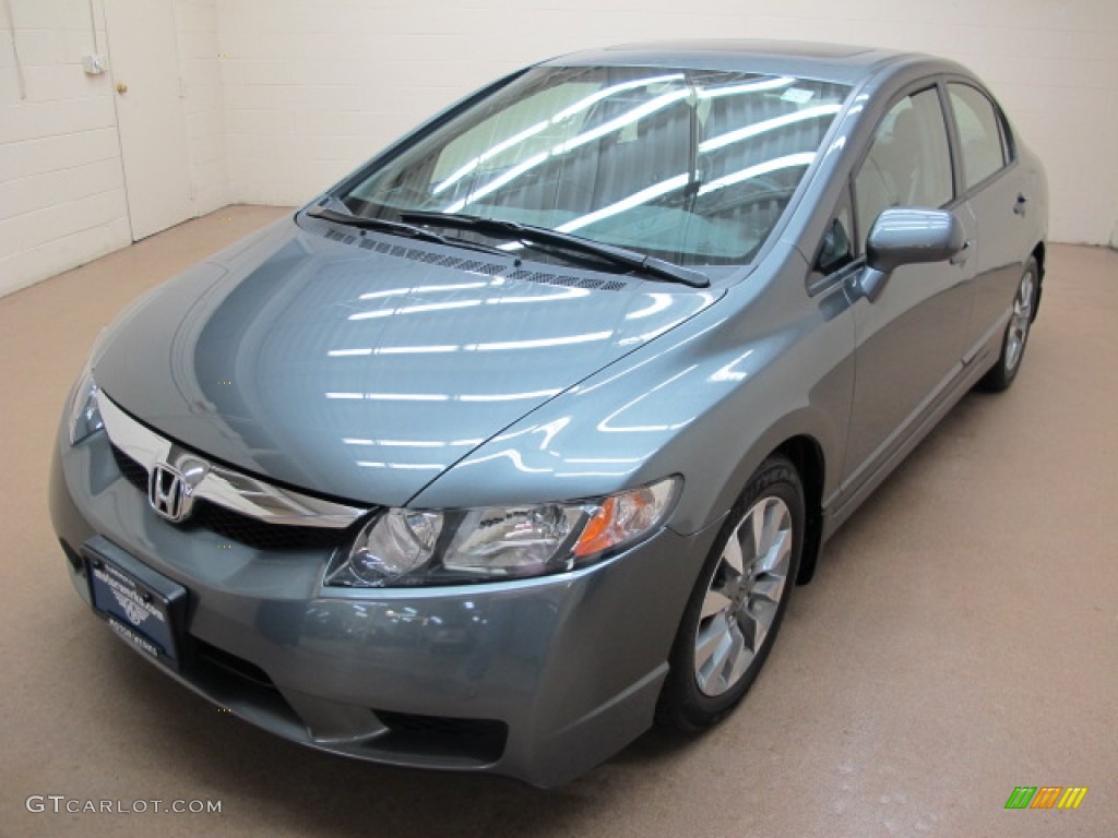 Polished Metal Metallic 2010 Honda Civic EX-L Sedan Exterior Photo #76851972