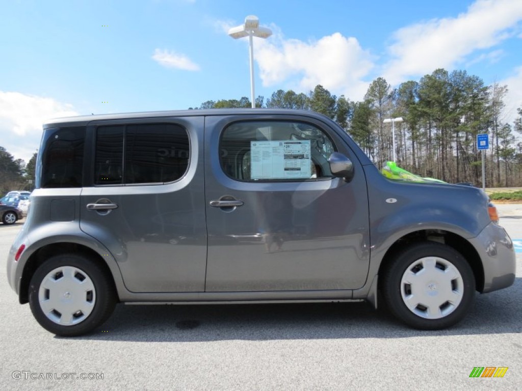 Gun Metallic 2013 Nissan Cube 1.8 S Exterior Photo #76852833