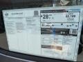 2013 Nissan Cube 1.8 S Window Sticker