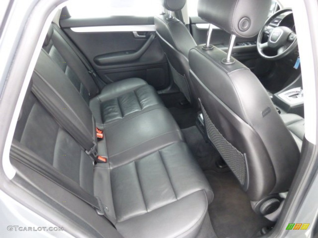 Ebony Interior 2007 Audi A4 2.0T quattro Sedan Photo #76854333