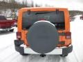 2012 Crush Orange Jeep Wrangler Sahara 4x4  photo #6