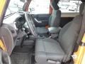 2012 Jeep Wrangler Sahara 4x4 Front Seat