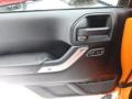 Black 2012 Jeep Wrangler Sahara 4x4 Door Panel
