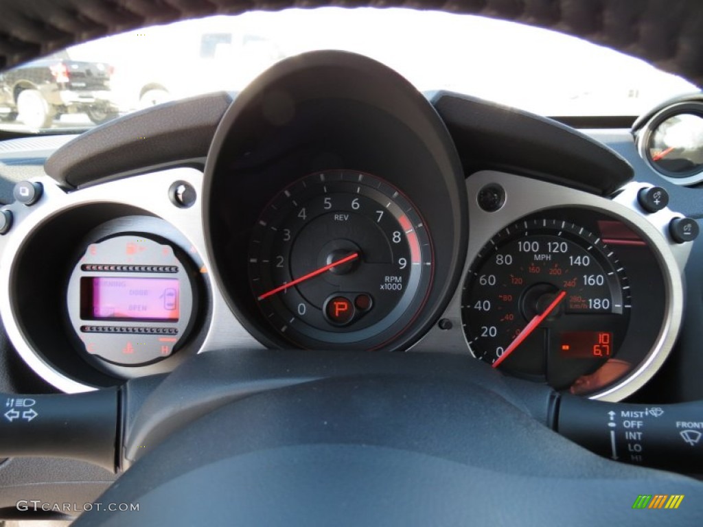 2013 Nissan 370Z Sport Touring Coupe Gauges Photo #76855257