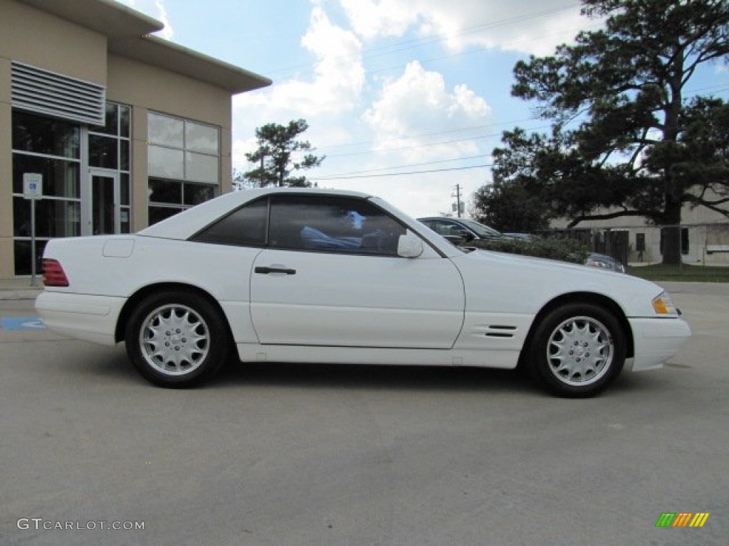 Polar White 1997 Mercedes-Benz SL 500 Roadster Exterior Photo #76855266