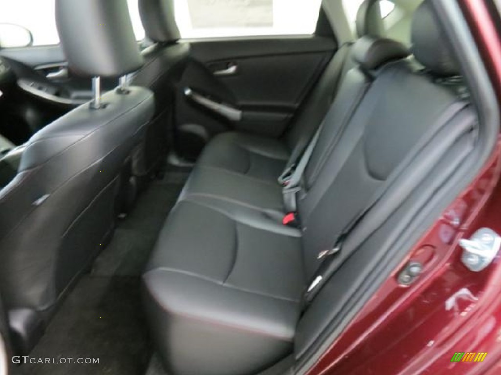 2013 Toyota Prius Persona Series Hybrid Rear Seat Photo #76855797