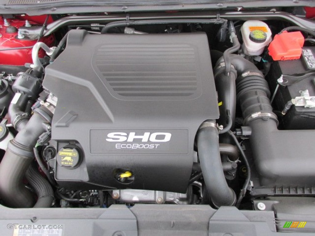 2013 Ford Taurus SHO AWD 3.5 Liter EcoBoost DI Turbocharged DOHC 24-Valve Ti-VCT V6 Engine Photo #76856721
