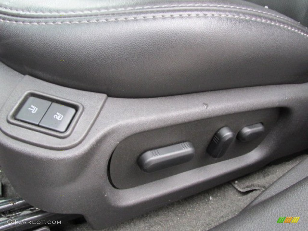 SHO Charcoal Black Leather Interior 2013 Ford Taurus SHO AWD Photo #76856788