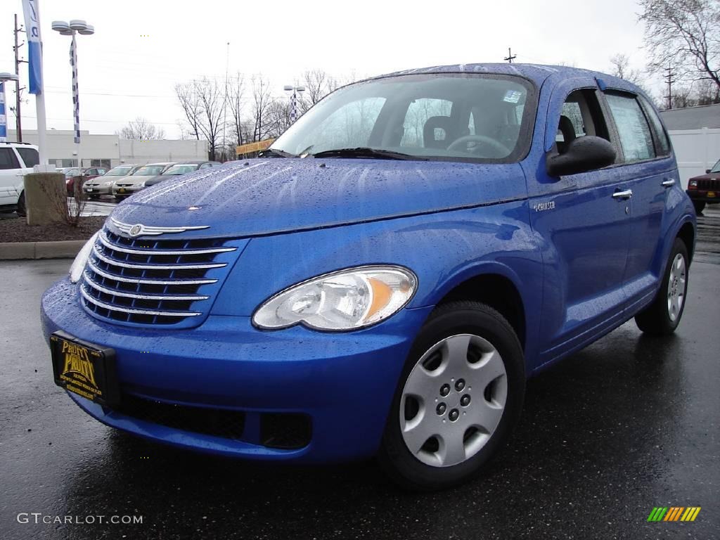 2006 PT Cruiser  - Electric Blue Pearl / Pastel Slate Gray photo #1