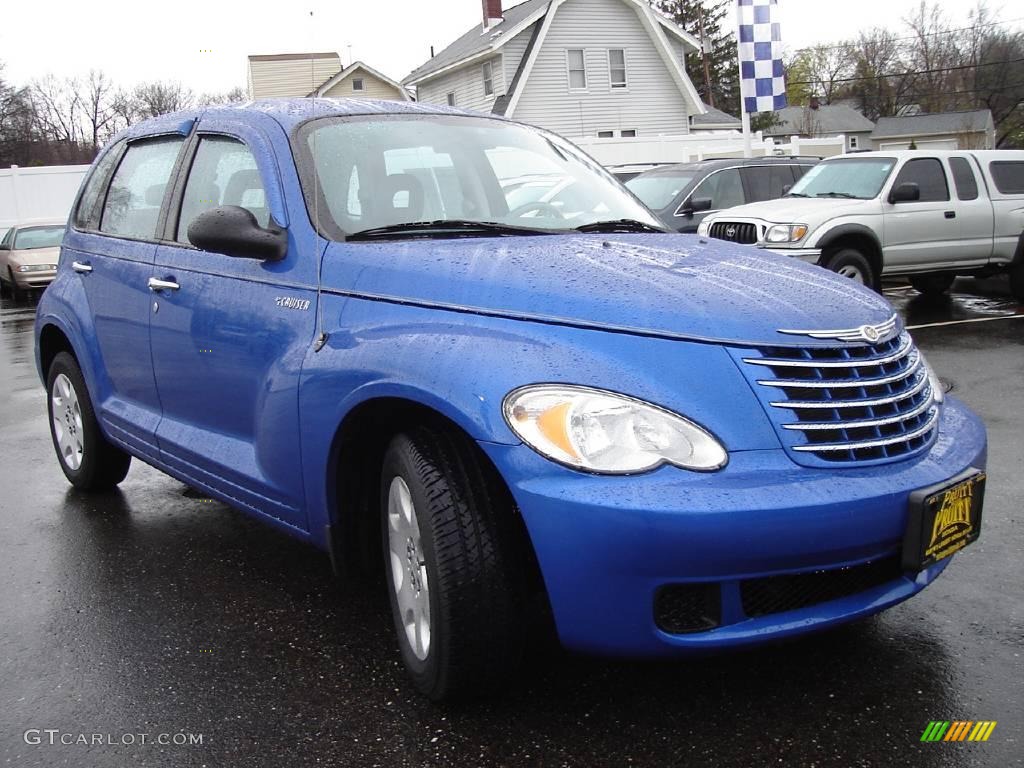 2006 PT Cruiser  - Electric Blue Pearl / Pastel Slate Gray photo #7