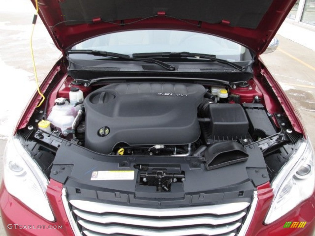 2013 Chrysler 200 Limited Sedan 3.6 Liter DOHC 24-Valve VVT Pentastar V6 Engine Photo #76858200