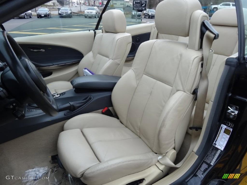 2005 BMW 6 Series 645i Convertible Front Seat Photo #76858262