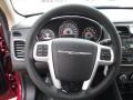 Black/Light Frost Beige Steering Wheel Photo for 2013 Chrysler 200 #76858308