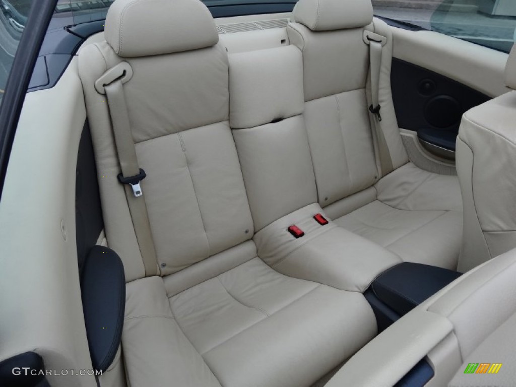 Cream Beige Interior 2005 BMW 6 Series 645i Convertible Photo #76858314