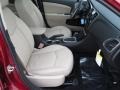  2013 200 Limited Sedan Black/Light Frost Beige Interior